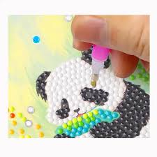 Onshine DIY Diamond Painting Kits – Panda Crystal Rhinestone Embroidery Art Craft for Kids and Girls