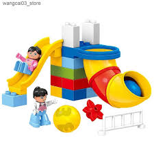 100-Piece Large Particle Pipeline Building Blocks Set – Creative DIY Playground Bricks for Kids