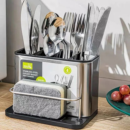 Stainless Steel Cutlery Holder