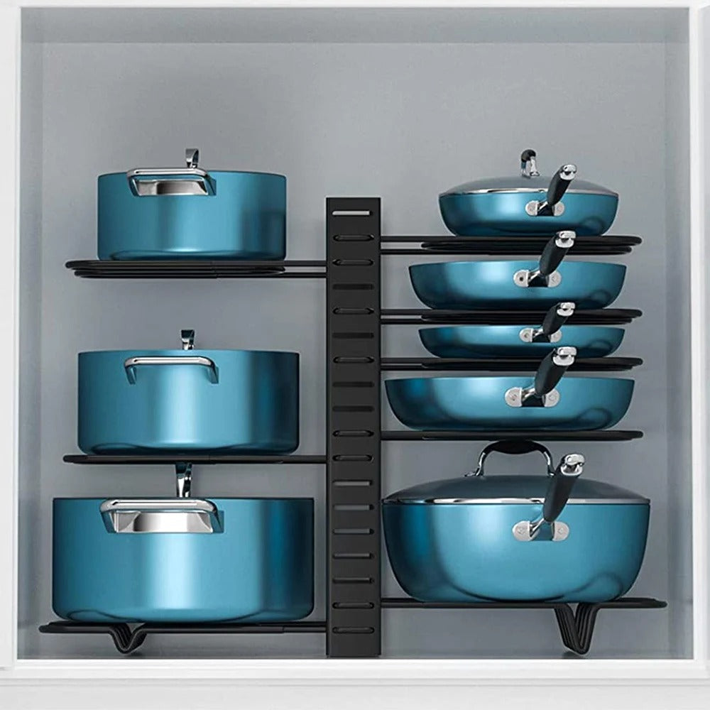 8-Tier Pan Pot Organizer