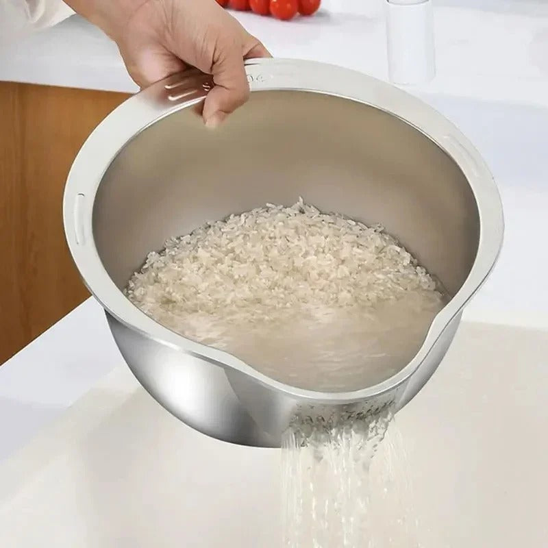 Stainless Steel Rice Strainer